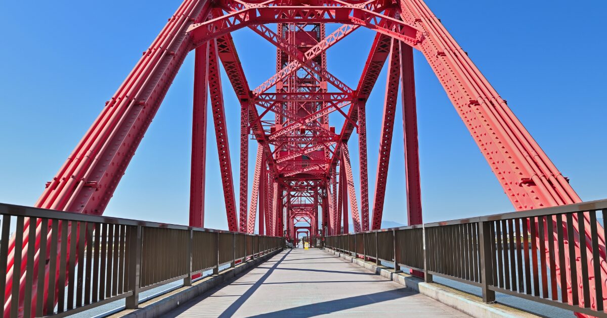 佐賀のランドマーク筑後川昇開橋